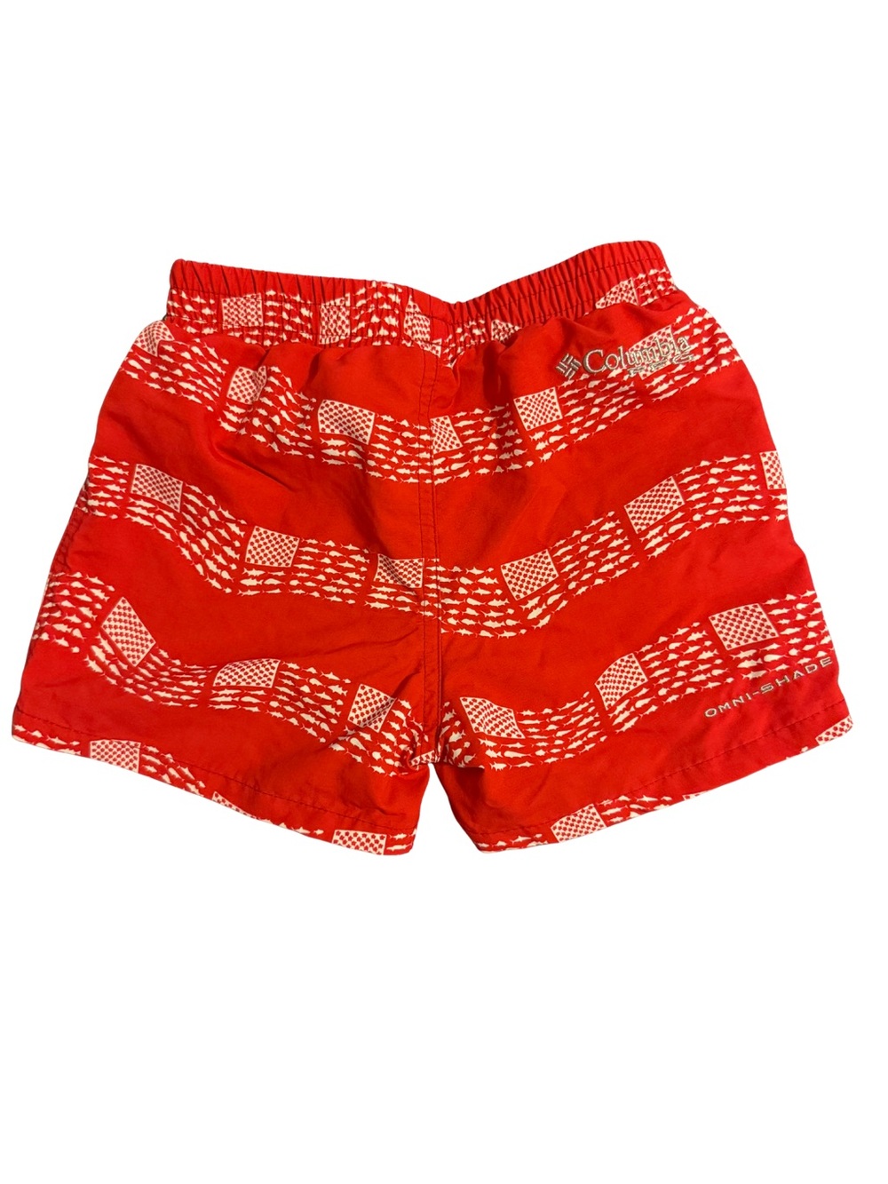 Columbia Swim Trunks American Flag 3T